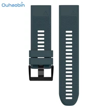 Ouhaobin Новая замена из силикагеля, мягкий быстросъемный комплект ремешок для Garmin fenix 3 HR/fenix 3 gps ремешок для часов Nov13