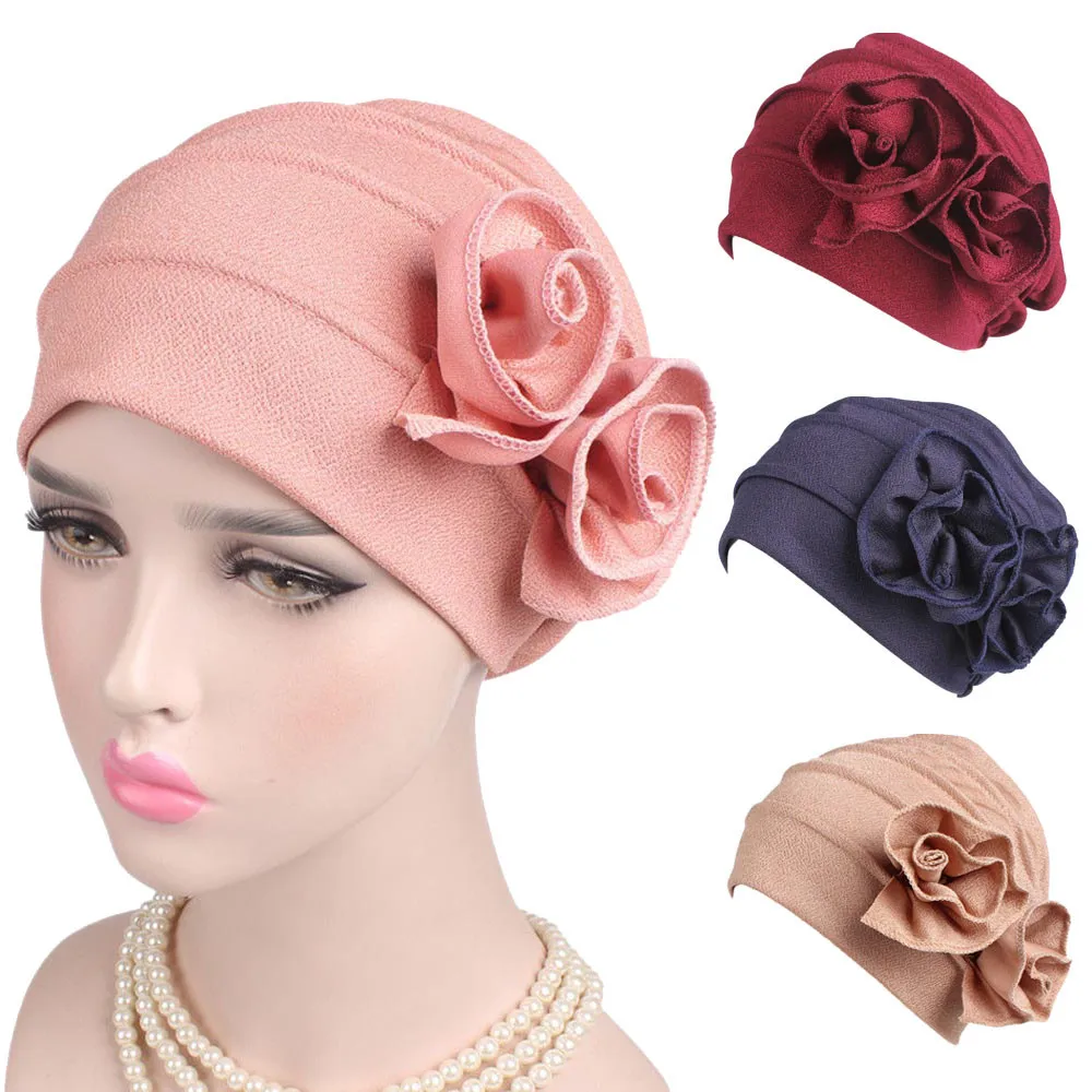 Buy FEITONG Women Ladies Boho Cancer Hat Beanie Scarf