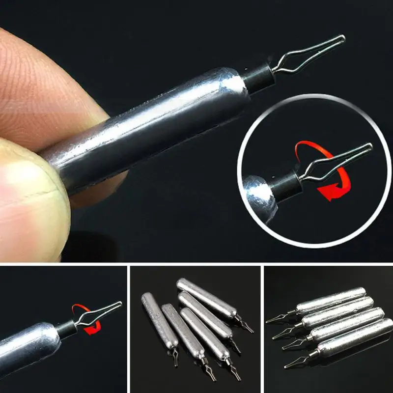 

5Pcs Sinker for Fishing Fall Fishing Lead Sinker Rotatable Clip Sea Fishing Tackle Fishing Tools Accessories Plomb Peche Mer