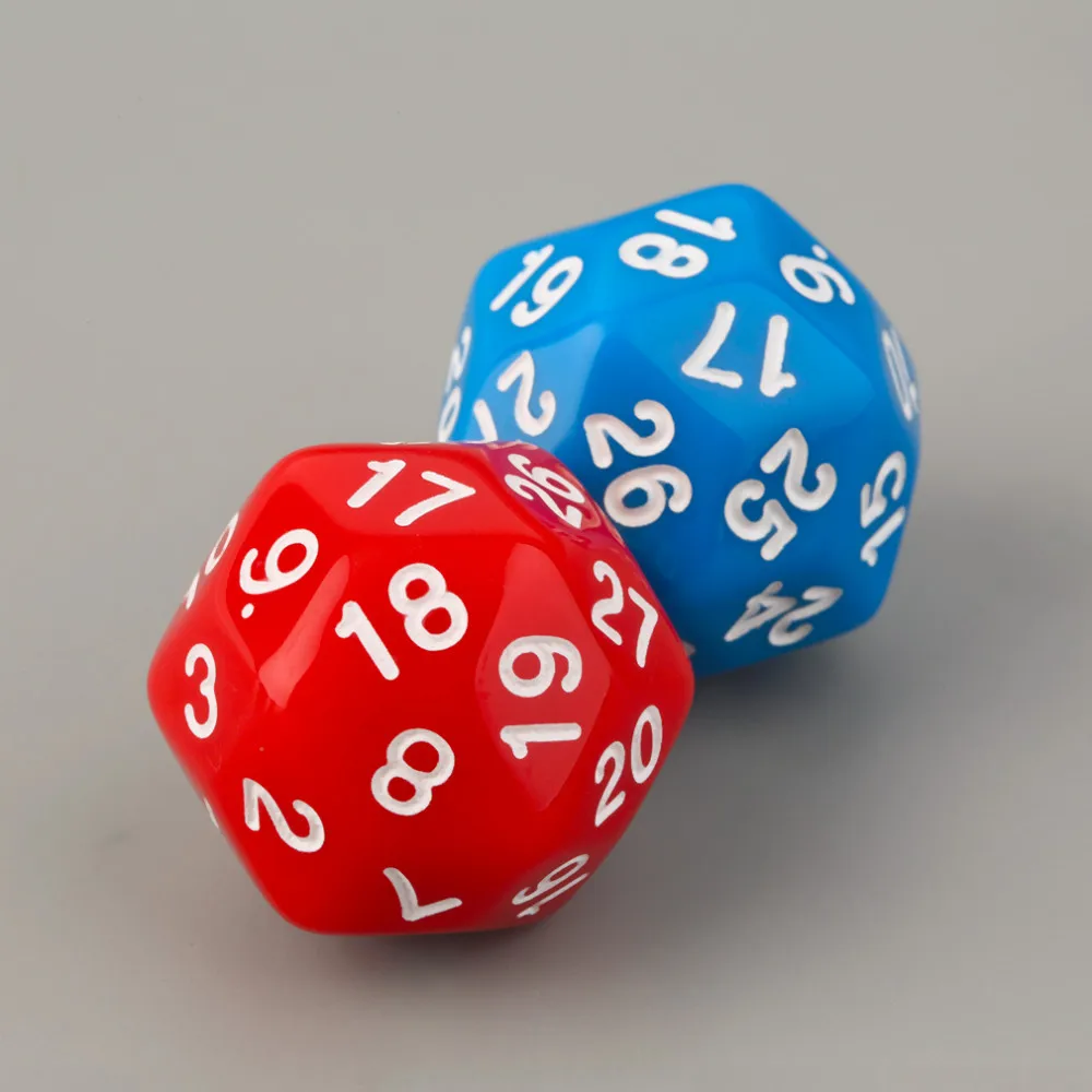 1Pcs Foreign Trade Sells Many Dice Big Dice 30 sided Dice Digital Sieve