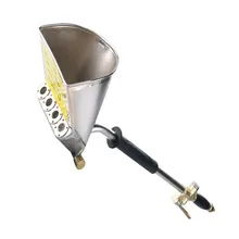 Factory direct cement mortar spray gun cement mortar sprayer automatic spray equipment fast delivery mortar sprayer wall mortar gun stucco shovel cement spray gun air stucco sprayer plaster hopper gun luban