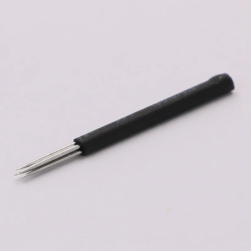 Professional 50 шт. стерилизованный 5 Pin Круглый 5R туман иглы для бровей высокое качество руководство ручка для тату Micro blading иглы