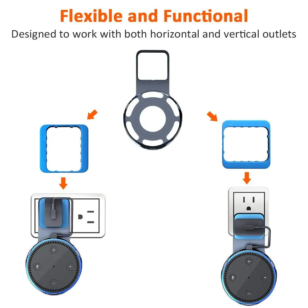 Настенное крепление вешалка Amazon Echo Dot 2 поколения другие круглые голосовые