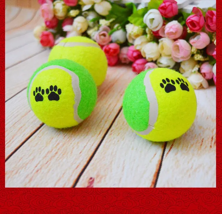 Собака мяч Метатель домашнее животное кошка собака жевательные игрушки для Обучения Теннисные Мячи бегать ловить бросать играть собака игрушка мяч жевательные игрушки играть щенок надувной мяч