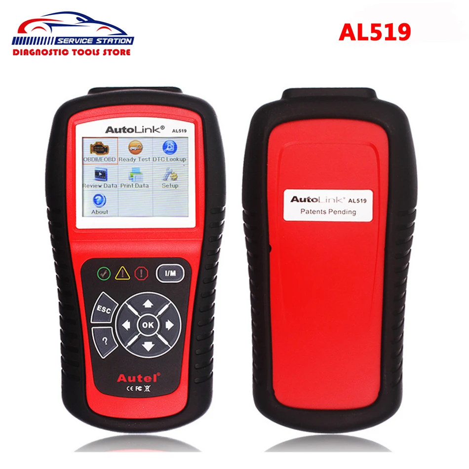 Autel AutoLink AL519 OBD2 Scanner Car DTC Reader Scan AL 519 OBDII Auto Diagnostic Tool Code