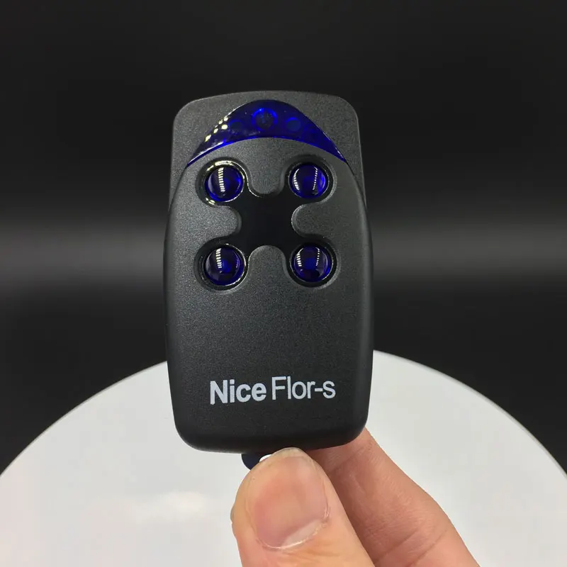 

Limited Time Special Offer ! For NICE flors flor-4s flo4r-s transmitter controller Rolling code Control Key fob 433.92MHz
