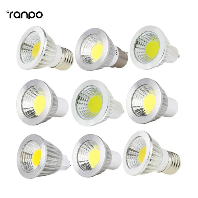 Ultra Bright Dimmable LED Spotlight E27/E26/GU10/MR16 15W COB Bulb CREE Lamps strip spotlights