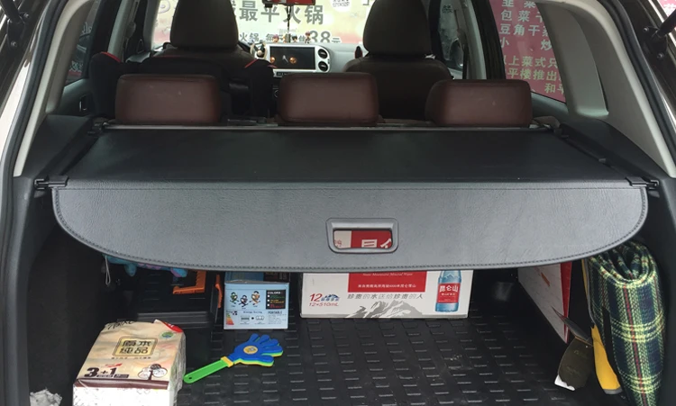 Для Jeep Compass 2013- алюминиевый+ брезентовый задний Чехол для багажника, защитный экран, тенты, аксессуары