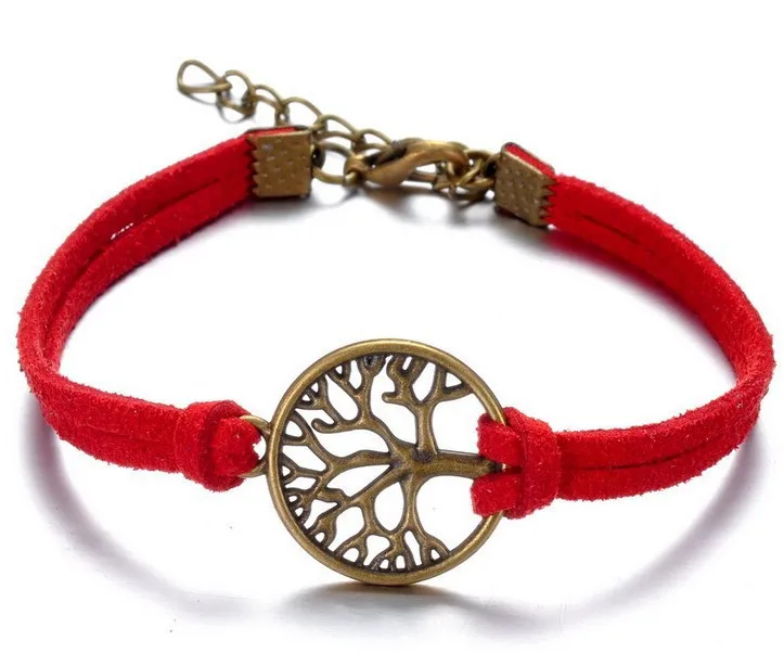 Christmas gifts New European style simple handmade bracelet Hope Tree bracelets red thread bracelet red string bracelet charm
