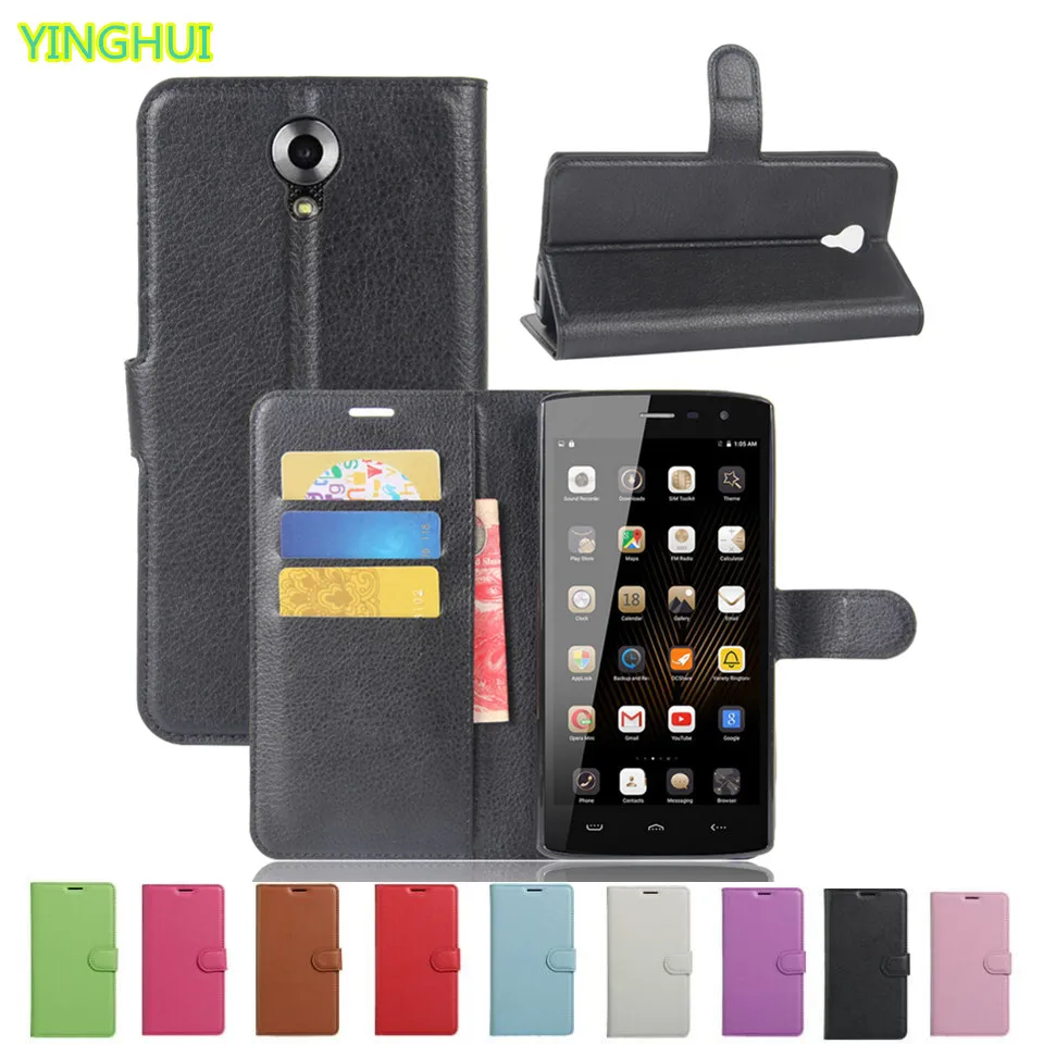 

Homtom HT7 Case Luxury Wallet PU Leather Case For Homtom HT7 Pro 5.5 Flip Protective Cell Phone Shell Back Cover Bag