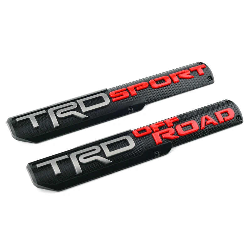 

1 Pc TRD SPORT Off Road Car Door Emblem Front Fender Badge Sticker for Tacoma Tundra 4Runner 2001-2019 Auto Styling Accessories