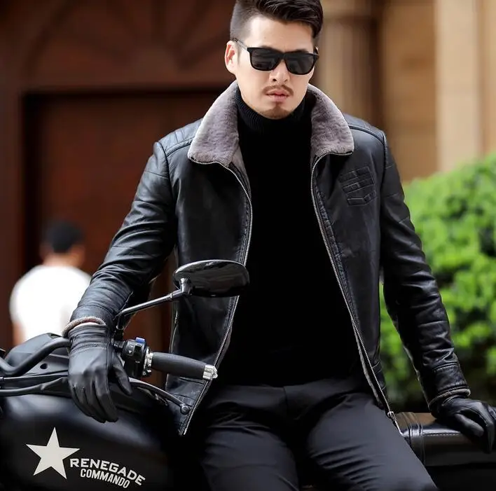 Manteau 3xl Hommes Bref marron Mode Sa Chaude Paragraphe L Moralité champagne 2019 Printemps De L'intégration Noir Cultiver Fourrure Nouvelle 354jqRLA