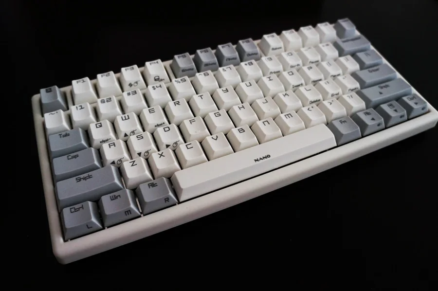 Noppoo Nano75 60 PBT Keycaps USB Windows IOS Android Antighosting MX Switches MINI Gaming Mechanical Keyboard
