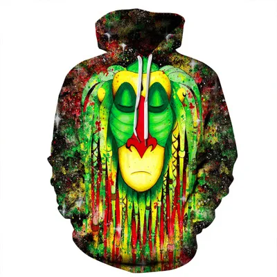 

2019 Hot hoody New 3d Skull Face Hoodies Men Women Fashion Sportswear Hip Hop Tracksuit Brand Hooded Sweatshirt Tops