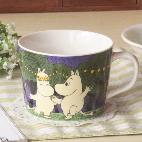 

New Japan Cartoon Cute Porcelain Big Ceramic Breakfast Milk Home Cups Mug Collection