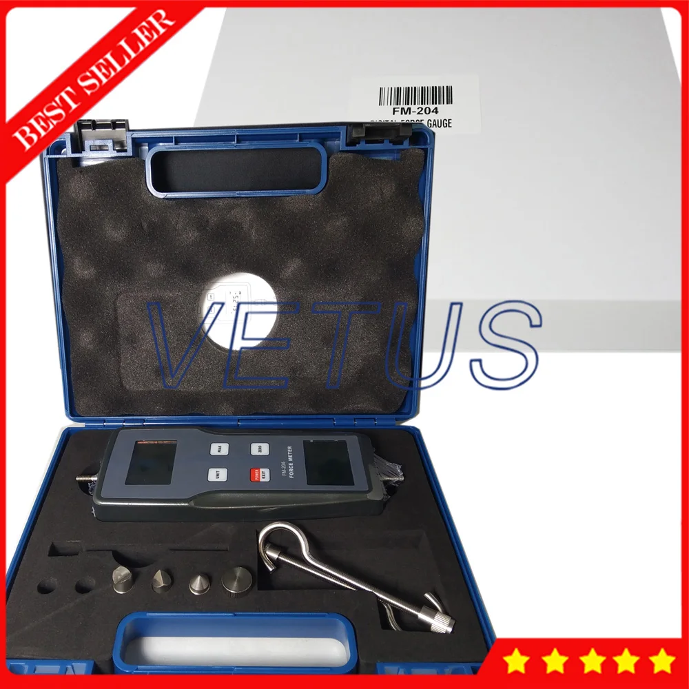 FM 204 Digital Digital Push Pull Force Gauge Tester Meter with