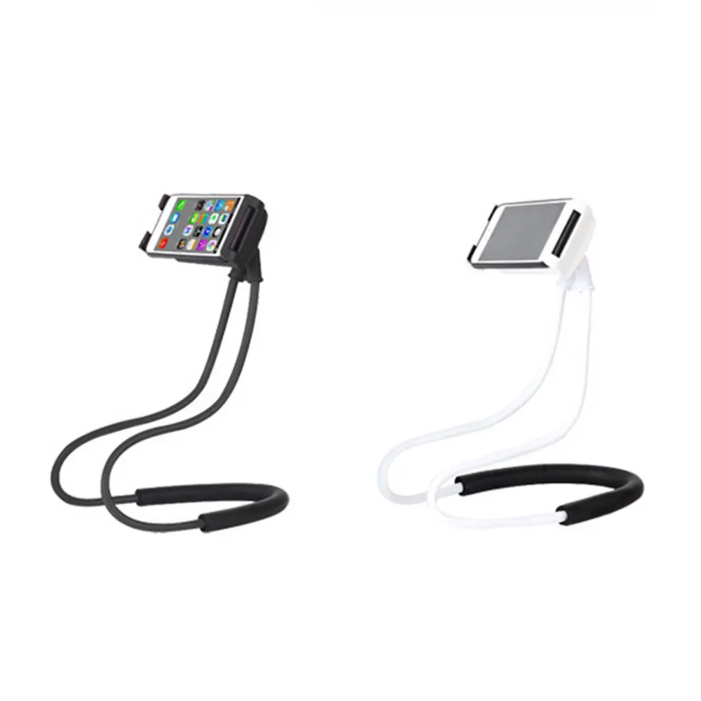 

Durable Lazy Neck Phone Holder Universal Mobile Phone Stand 360 Degree Flexible Rotate Tablet Lazy Mount Bracket Hot