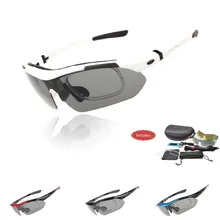 Expert Polarized Cycling Glasses Bike Goggles Outdoor Sports Bicycle Sunglasses UV 400 With 5 Lens TR905 color
