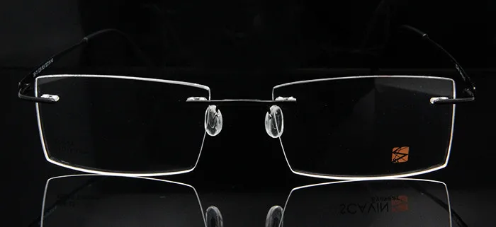 Sorbern Brand Men's Rimless Eyeglasses Pure Titanium Glasses Frame for Men Ultralight Memory Prescription Glasses oculos de grau Sorbern Brand Men's Rimless Eyeglasses Pure Titanium Glasses Frame for Men Ultralight Memory Prescription Glasses oculos de grau