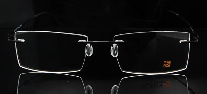 Titanium Rimless Eyeglasses (5)