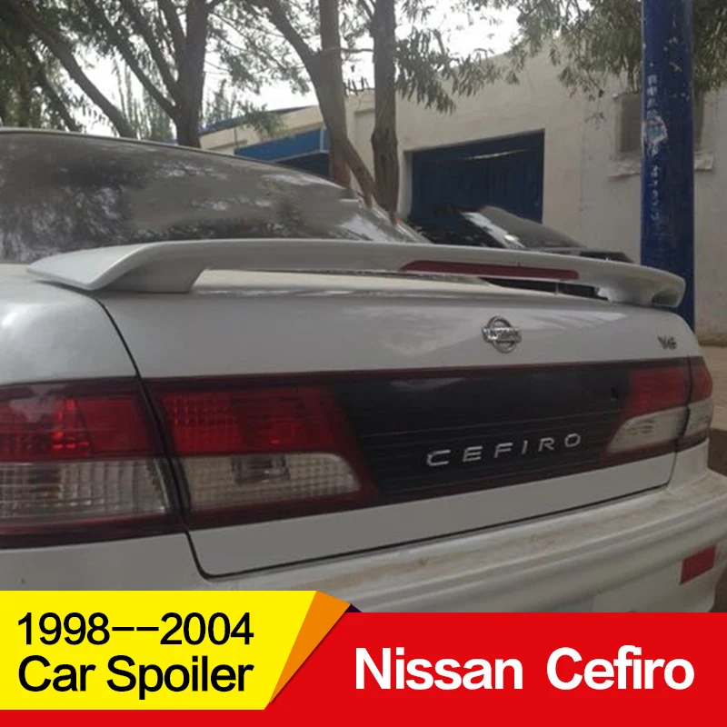 

Use for Nissan Cefiro spoiler 1998--2004 year rear wing Decoration with colour Car refitting accessory