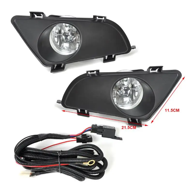

Fog lamp assembly Front Right & Left Clear Fog Lights Lamp Lens With Wiring Kit For Mazda 6 2003 2004 2005 2006-2010