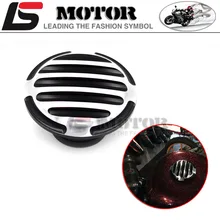 Motorcycle Black Fuel Gas Tank RC Vented Cap for Harley Sportster XL883 1200 X48 1996-2015 CNC Metal cover stripe style