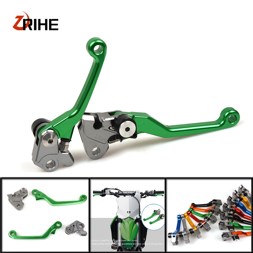 Aluminum Motorcycle accessories Pit Dirt Bike Brake Clutch Lever Handle For YAMAHA YZ250F YZ426F YZ450F 2009-2016 YZ250X 2016