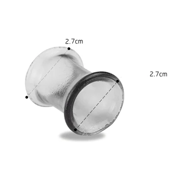 Male Penis Scrotum Ring Soft Flexible TPE Cock Rings Ejaculation Delay Transparent Cockring Sex Toys Adult Products for Men 2