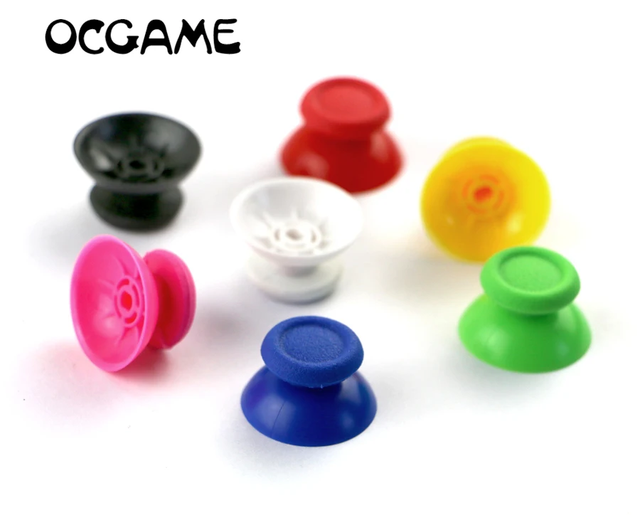 OCGAME 60 шт./лот джойстик в виде грибов Стик для большого пальца 3D-Джойстик Rocker чехол