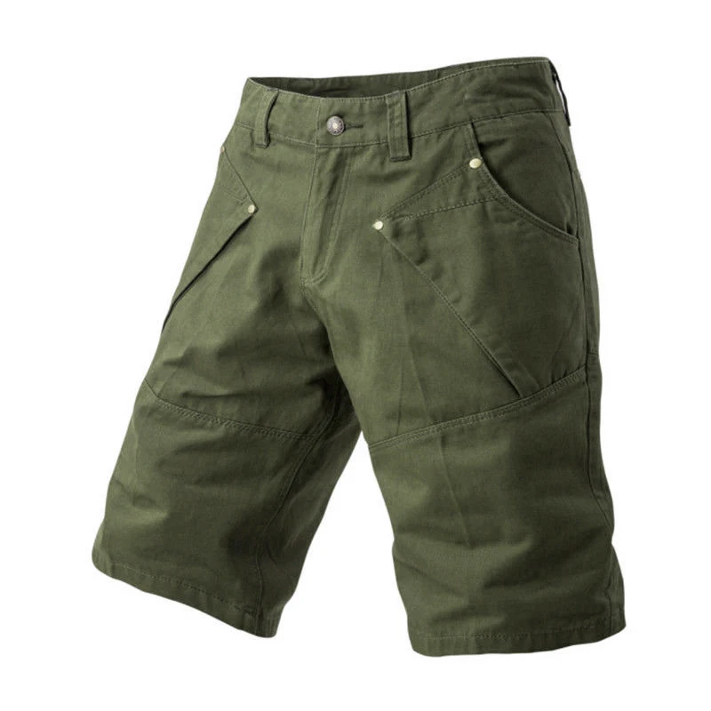 Men's Shorts Fashion Casual Plus Size Candy Color Man Shorts Male Work Combat Half Pants Pocket Slim Fitness Cargo Short Pant