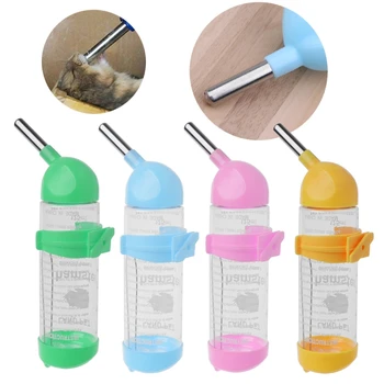 

125ml Pet Dog Bird Hamster Hanging Bottle Auto Feeder Rabbit Water Dispenser Hot