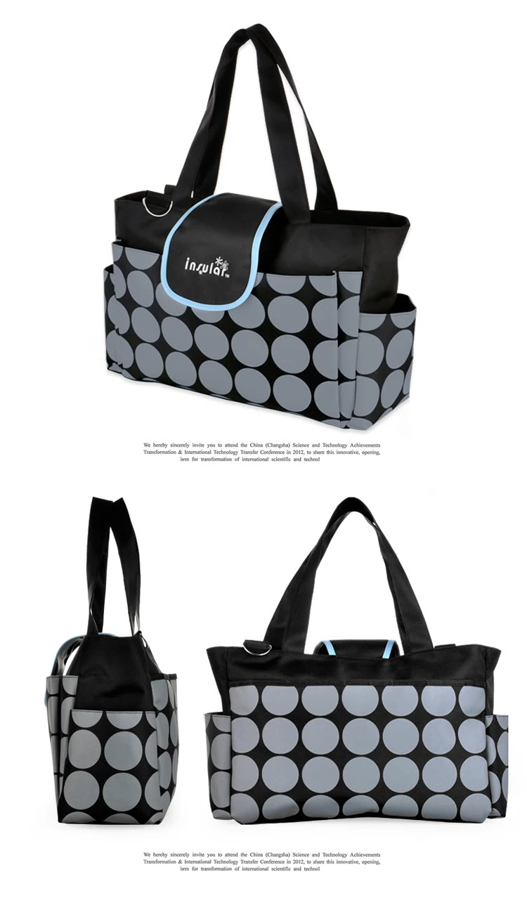 Островная мода Мумия материнства подгузник сумка бренда большой Ёмкость Детские сумки изменение сумка дизайнер кормящих сумка для ухода