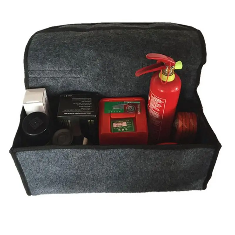 

Car Storage Bag Car Trunk Storage Bag Stowing Tidying Toolkit Foldable Black Color Easy To Carry And Clean High Quality