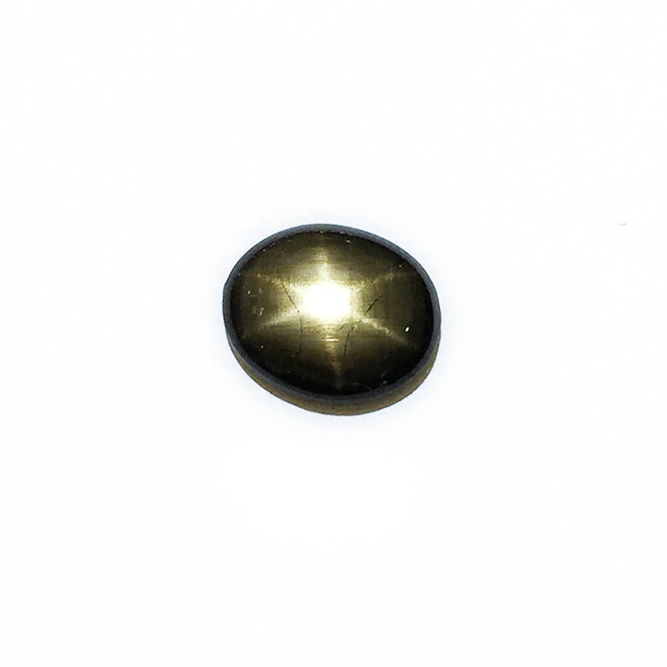 Естественно неоптимизированный шесть-shot желтая звезда сапфировый бриллиант лицо может помочь вам сделать поверхность кольца