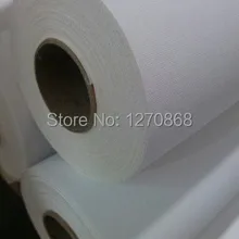 260gsm 50in растворитель глянцевый полиэстер холст рулон для цифровой печати