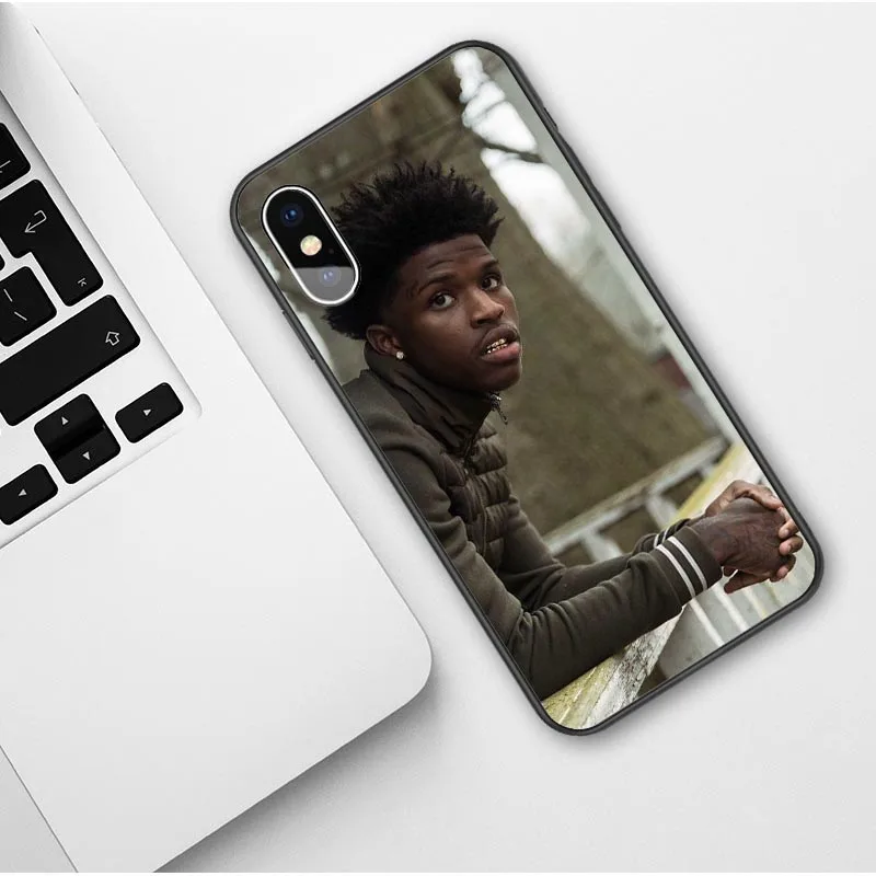 كسر مرة أخرى Nba Youngboy Quando روندو الهيب هوب الموسيقى طباعة لينة سيليكون جراب هاتف ل iphone XS ماكس XR X 5 5 s SE 6 6 s 7 8 زائد