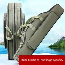 Холщовая рыболовная удочка сумка для хранения походный органайзер для защитного рукава сумка для путешествий