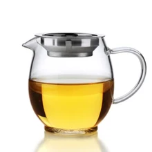 PINDEFANG Пингвин 650 мл термостойкая стеклянная ярмарка кружка, чашка для молока, кувшин, чайник, фильтр для чая, Подарочный чайный набор, кунг-фу, ситечко для чая