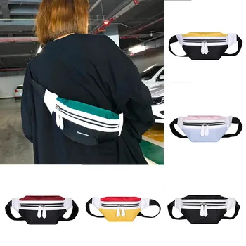 

25#Sequin Women Waist Bag Women's Fashion Canvas Letter Shoulder Messenger Crossbody Chest Bags Packs поясная сумка