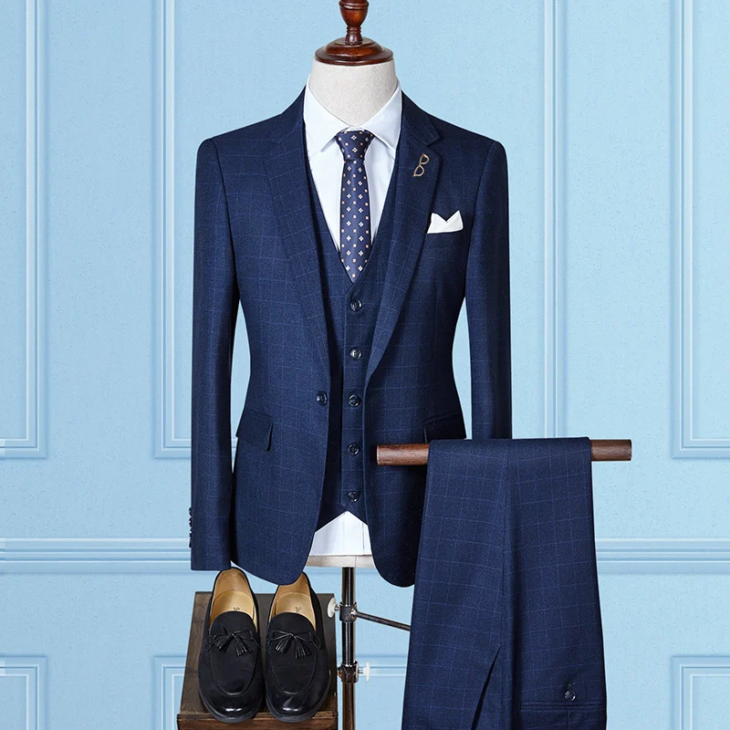 (سترة + سترة + السراويل) 2019 الرجال الدعاوى بدلة سوداء ضيقة من الخصر الحلل الدعاوى الأعمال عارضة حفلة موسيقية الدعاوى للرجال الأزياء الفاخرة ال...