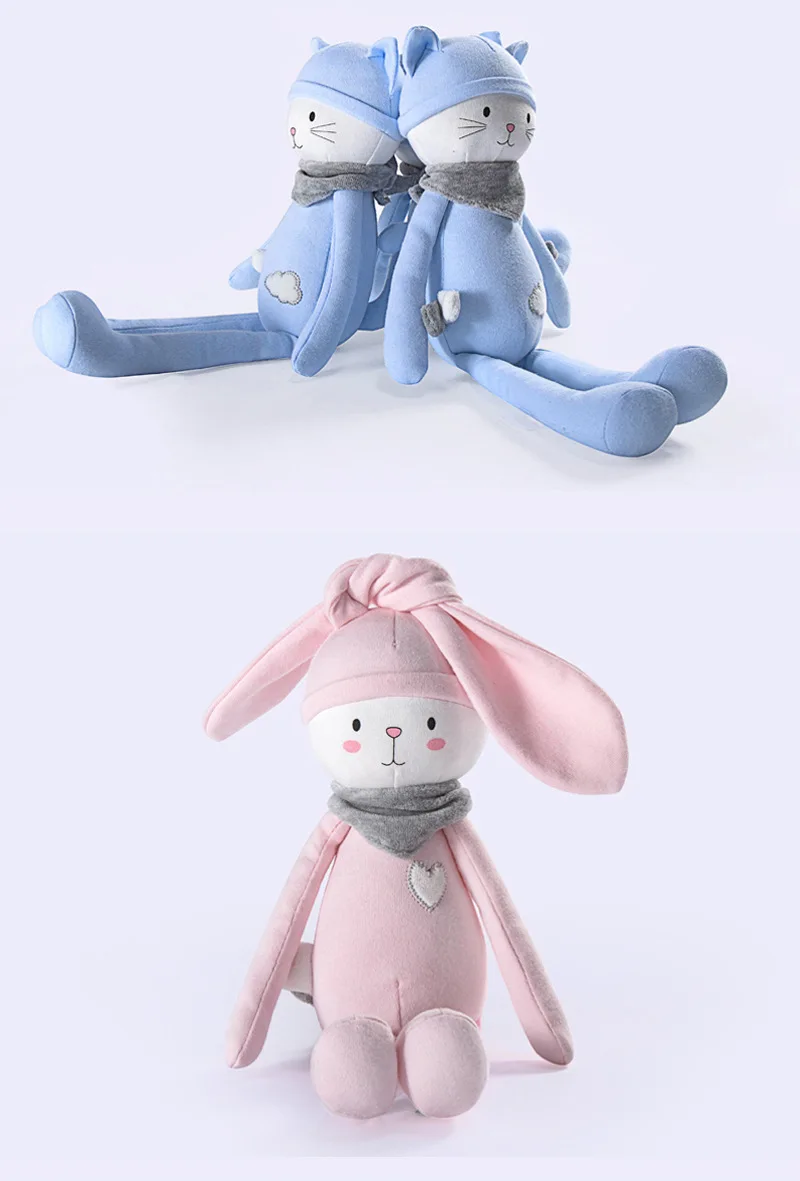 35 см Кролик Кукла Мягкие и плюшевые животные плюшевые игрушечные животные мягкие детские игрушки для девочек Дети мальчики подарок на день рождения Kawaii игрушки