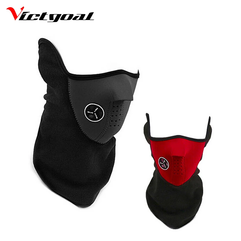

VICTGOAL Outdoor Windproof Cycling Mask Bicycle Face Cover Dustproof Neoprene Neck Warm Half Face Mask Winter Sport Cycling Mask