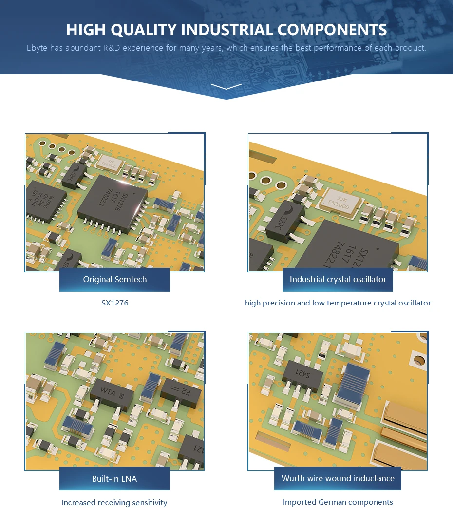 Long Range LoRa SX1278 SX1276 915 МГц rf модуль E32-915T30D 1 Вт 915 беспроводной трансивер iot приемник передатчик