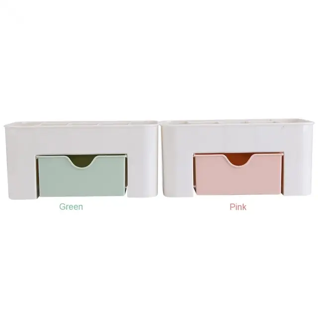 Plastic Storage Box Makeup Organizer Case Drawers Cosmetic Display Storage Organizer Office Sundries Make Up Container Boxes -