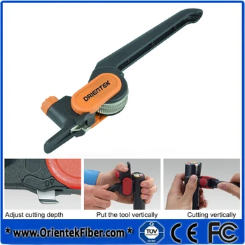 

Fiber Optical Cable Slitter Cutter cable sheath Stripper KMS-5 Longitudinal Cable Opening Tool