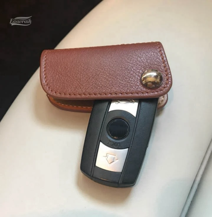 

High Quality Leather Car Key Wallet Bag Case For BMW F30 E90 E88 E86 F10 F15 M3 M1 2 3 5 Series X1 X3 X4 X5 X6 Z4 GT Accessories