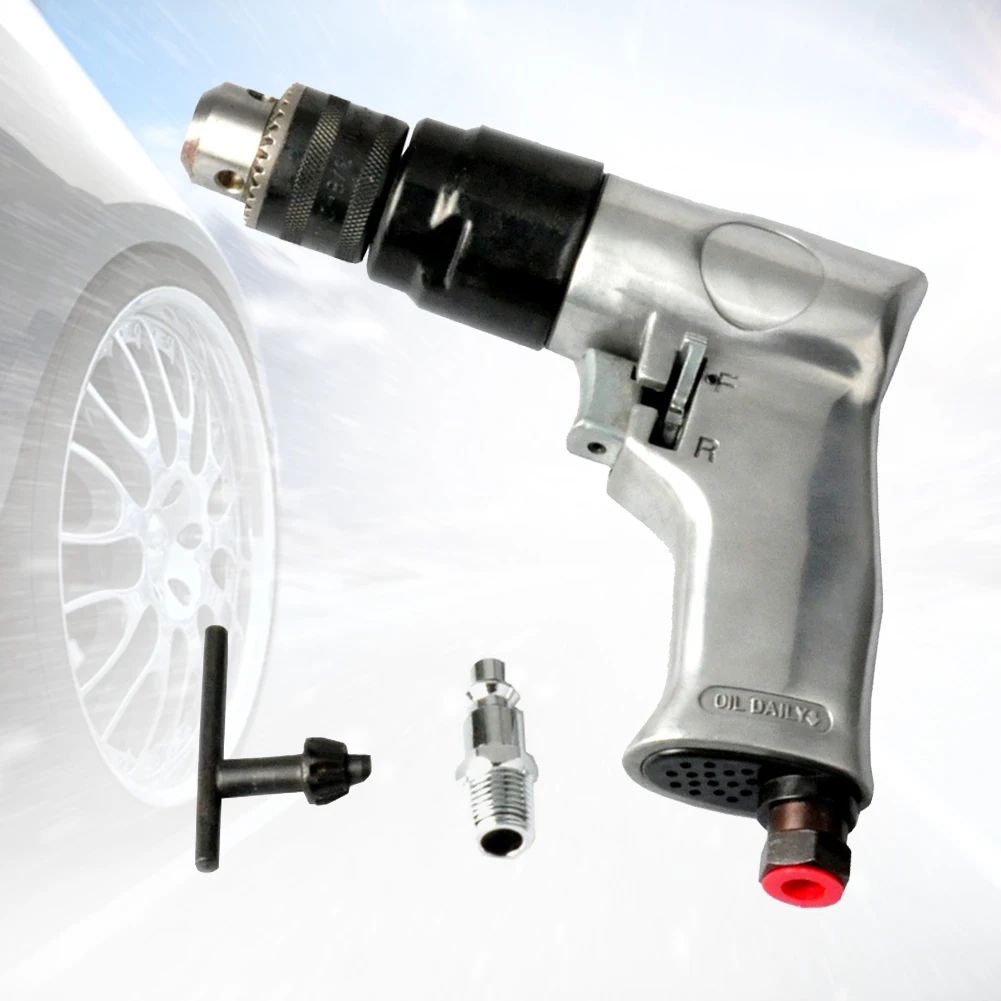 

Compressor High-speed Wall Professional Hole Drilling Pneumatic Handheld 10mm DIY 3/8" 1700rpm Tool Accessories Air Drill