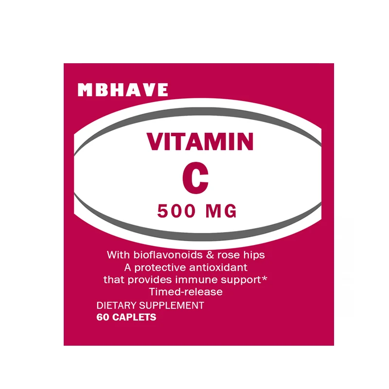 Vitamin C 500 mg skin care Anti Wrinkle Face Care Anti Aging Collagen Whitening Moisturizing