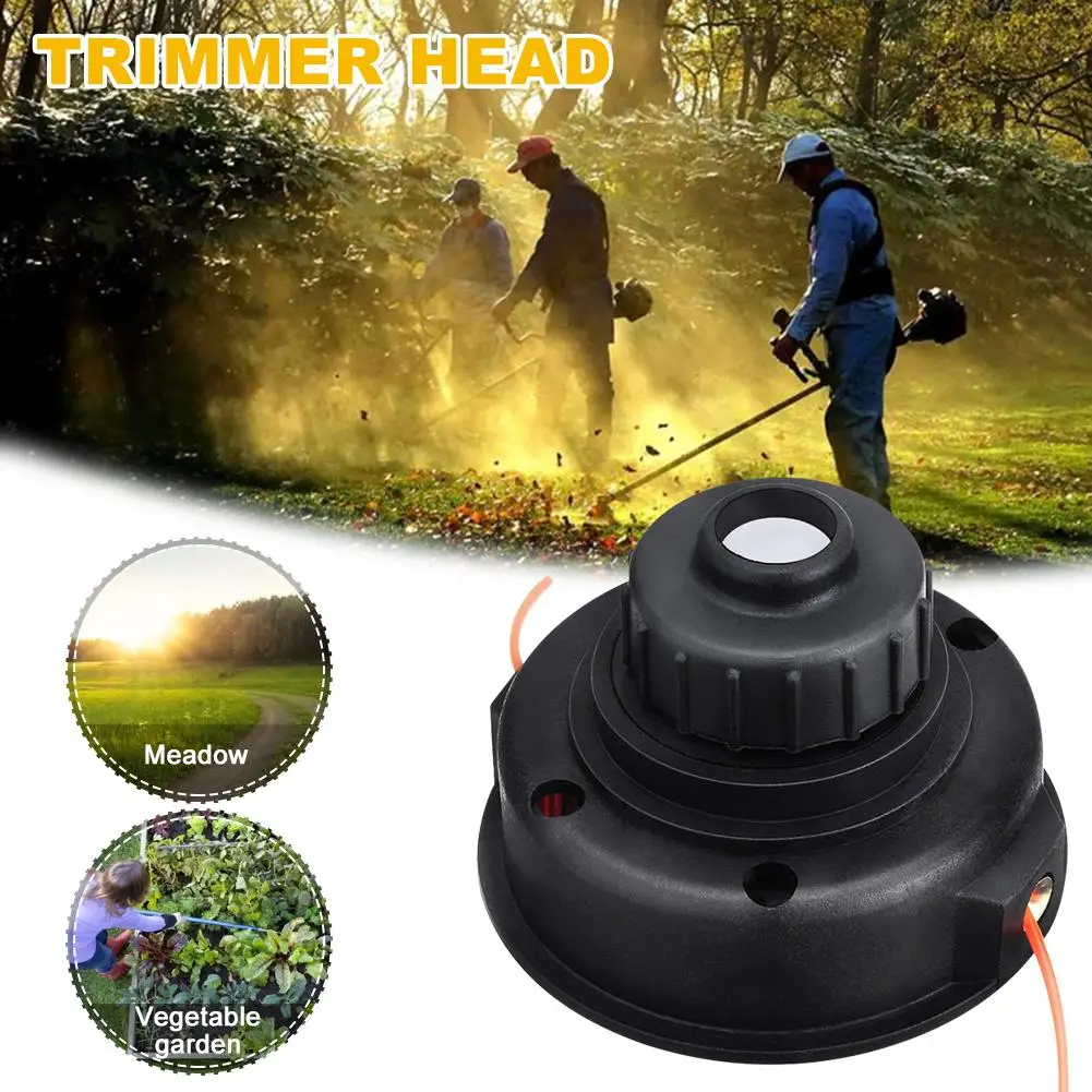 

Trimmer Head Universal 2 Line Spool Mower Strimmer Head Cutting Lawn Mower Grass Trimmer Garden Tools Garden Mower Lawn